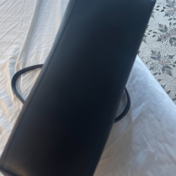 Longchamp Le Pliage City L Tote Bag - Leather - Navy - Picture 4 of 5